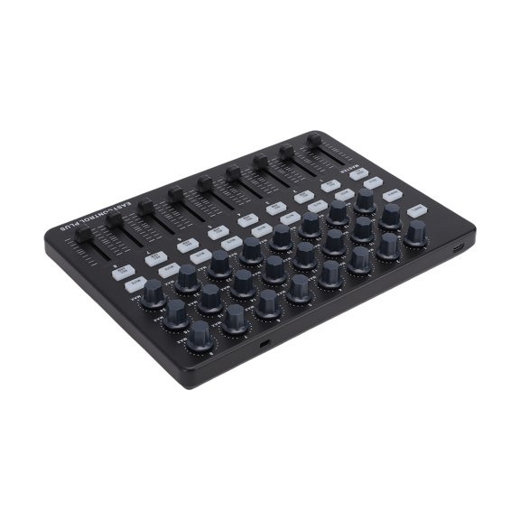 Elowen MIDI Controller Midi MIDI Keyboard Controller Portable MIDI Controller Music Creation Tool Control Knobs Push Sliders Buttons for Arrangement and Recording Studio