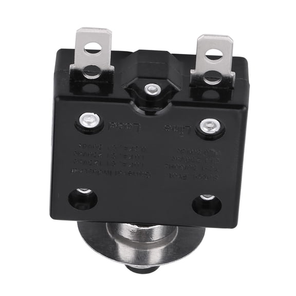 Elowen Manual Reset Circuit Breaker Circuit Breaker, 5A 8A 10A 15A 18A 20A 30A Optional, DC 50V, AC 125-250V, Manual Reset Thermal Switch Circuit Breaker Over Current Overload Protector