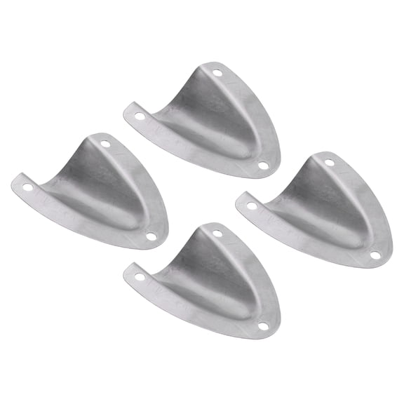 Elowen Marine Wire Clamshell Vent Marine Wire Cable Vent Cover, 4pcs Marine Wire Clamshell Vent with Mounting Screws for Boats RVs