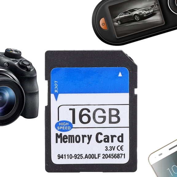 Elowen Memory Card for Pro High Speed Memory Card Pro MP3 MP4 Camera SLR Game Machine Storage Card