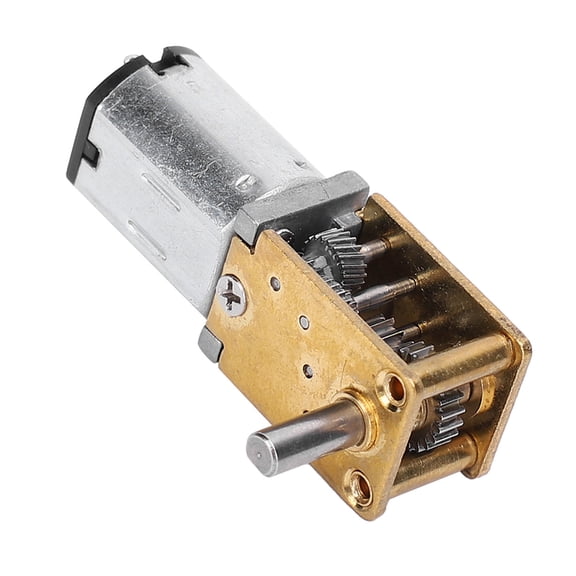 Elowen Mini DC Gear Motor Mini Gear Motor, High Torsion Output, Sturdy DC Motor, for Electronic Locks, Smart Cars, Robots, Cameras
