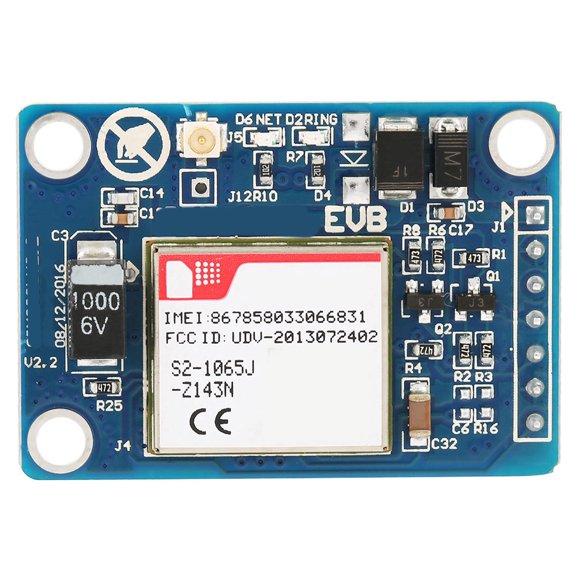 Elowen Module GSM with Antenna SIM800L Module, GSM GPRS Module Easy Operation for Industry
