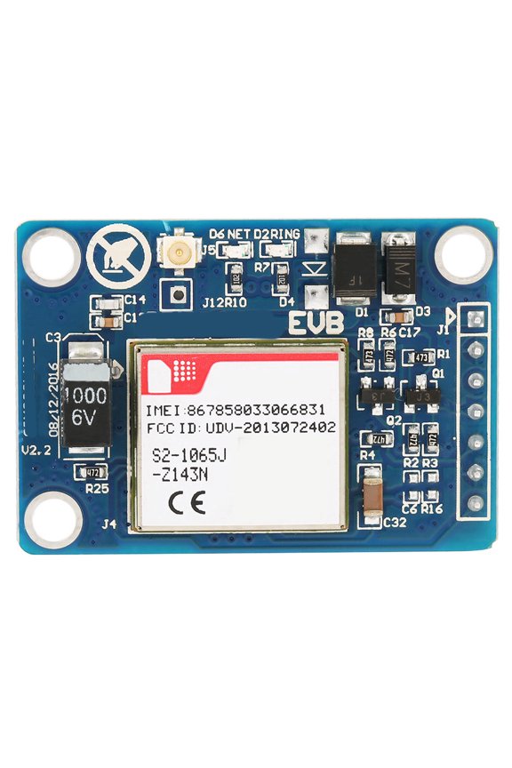 Module GSM with Antenna SIM800L Module, GSM GPRS Module Easy Operation for Industry