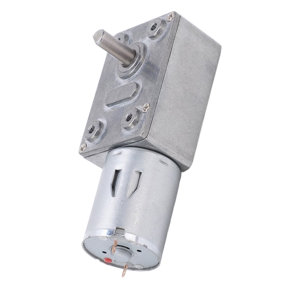 Elowen Motor 12V DC Geared Motor with Reversible High , No Self Locking, Works Well, CW CCW Rotation for , Door Openers, Miniature Winches