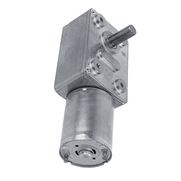 Elowen Motor High Reversible Worm Geared Motor DC 12V Reduction Motor CW CCW for Door Opener