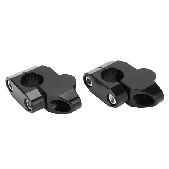 Elowen Motorcycle Handlebar Heightening Motorcycle Handlebar Heightening, CNC Aluminum Alloy 7/8in Handlebar Risers with Anodized Treatment, Reduce Riding Fatigue for Universal Fitment