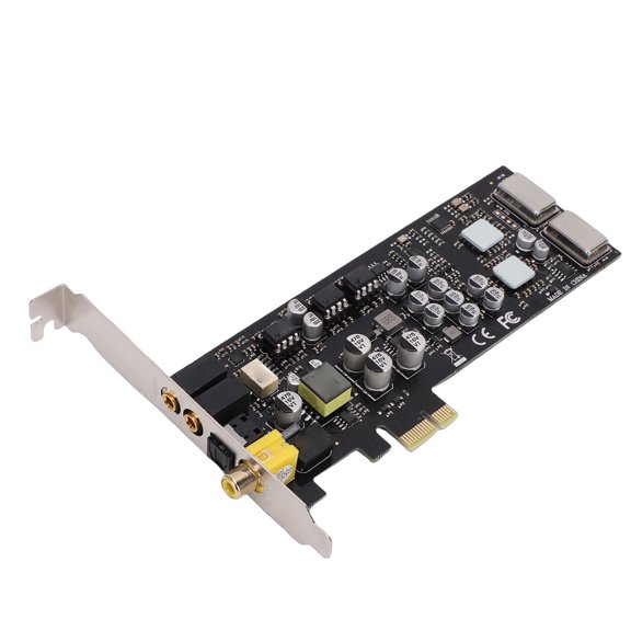Elowen PCI Express Sound CardHifi PCIE Sound Card 100dB SNR Multiple Interfaces High Sampling Rate HiFi PCI Express Sound Card with Low Profile Bracket
