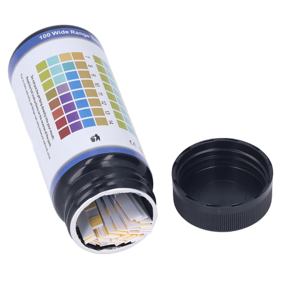 Elowen PH Strips PH Test Kit, PH Test Strips PH Value 0-14 for Pool for Pond for Urine