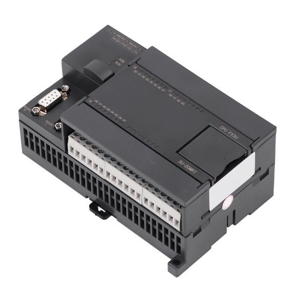 Elowen PLC Programmable Controller PLC Industrial Control Board, 32 Bits Chip PLC Programmable Logic Controller for Industrial Equipment Monitoring