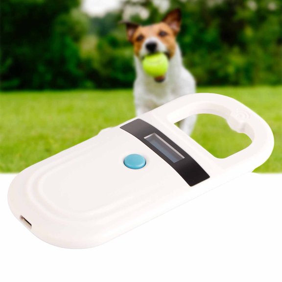 Elowen Pet Scanner Microchip Scanner Pet Tag Scanner Animal Reader ID Scanner Animal Chip Reader Supports FDX B EMID OLED Display USB Rechargeable with Low Power Alarm for Animal Management