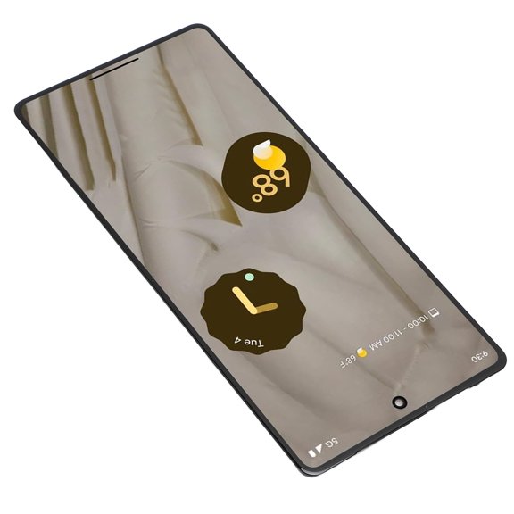 Elowen Phone Assembly ReplacementPhone Screen Replacement, 6.3 Inch Screen Display Digitizer Assembly for 7 5G GVU6C GQML3
