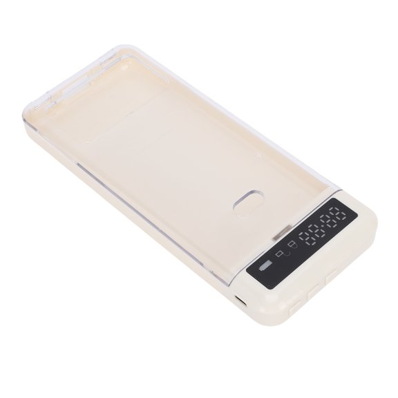 Elowen Phone Timer Lock BoxPhone Lock Box Cell Phone Lock Box Self Control Phone Timer Lock Box Transparent Cover ABS 300mAh Battery for Screen Time Management Work Study