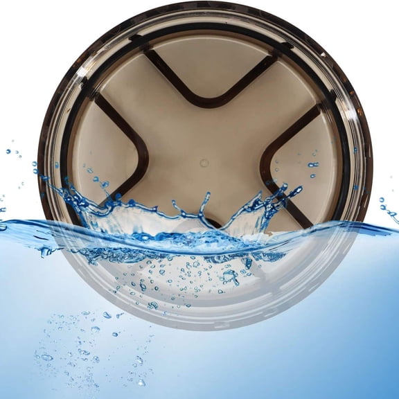 Elowen Pool Basket Cover Pool Pump Lid Replacement, Plastic Pool Strainer Lid for Private Pool