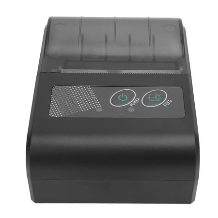 Elowen Portable Bill Ticket PrinterPortable Thermal Receipt Printer, USB Bluetooth Thermal Receipt Printer for Logistics Management