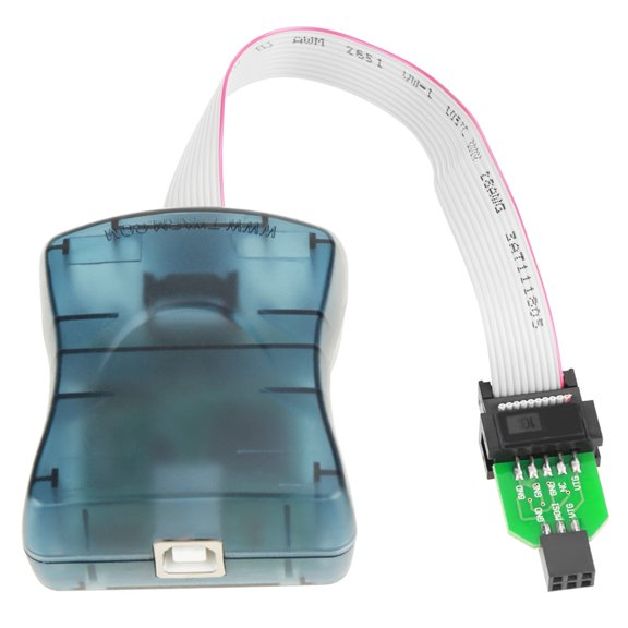 Elowen Programmer AVRISP MkII Downloader, AVR ISP Programmer Powered Directly for All AVR Devices with ISP or PDI Interface for Family and Friends