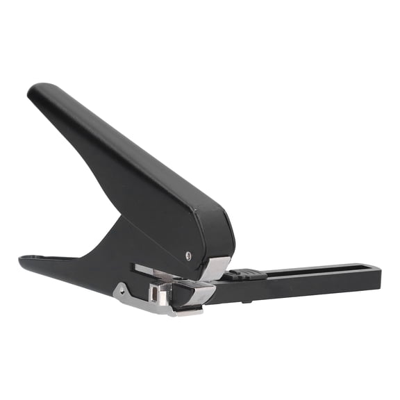 Elowen Punching Machine Paper Hole Punch, Two Way Body Jack Hole Punch for Household for Office Black