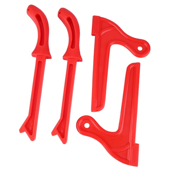 Elowen Push Sticks Woodworking Push Sticks, Set of 4, Safety Plastic Tool for Table Saw, sturdy Plastic Wood Push Stick