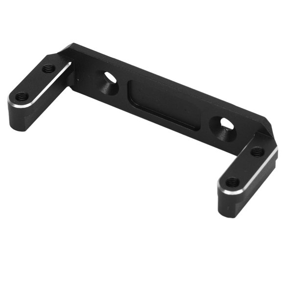 Elowen RC Car Servo Mount Aluminum Alloy Servo Mount, Rust , Capra UTB10 1/10 RC Crawler Upgrades, Enhances Performance, Smooth Turns, Easy Installation, Black Engraved Gold Edge