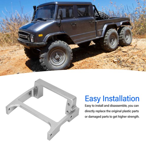 Elowen RC Car Servo MountRC Crawler Servo Mount, Aluminum Alloy Durable and Stable Servo Mount for Axial SCX10 II 1/10 RC Cars, with Easy Installation, for and Smooth Driving