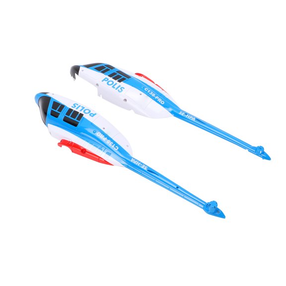 Elowen RC Helicopter Canopy Body RC Helicopter Shell Replacement Canopy Fits for RC ERA C138 PRO Bell 206 Plastic Body Cover Lightweight Durable Easy Install High Strength Protection