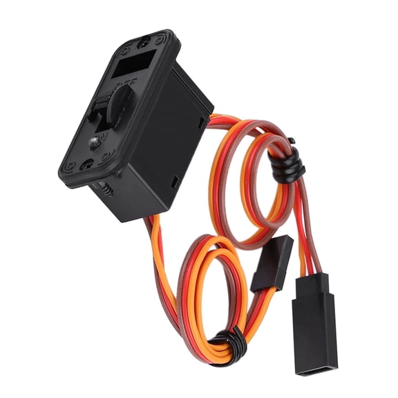 Elowen RC Receiver LED RC Switch Heavy Duty On Off Connectors Accessory Receiver Kids Toy