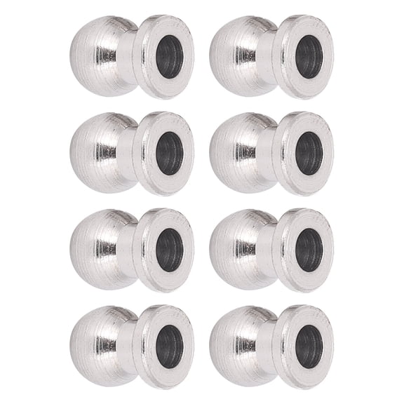 Elowen RC Shock Absorbers Head Rod 8Pcs 1/10 RC Shock Damper Ball Head for Hpi/Hsp/Losi/Axial///Himoto/Losi