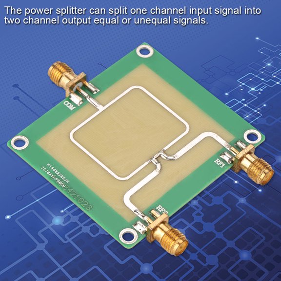 Elowen RF Power Devider RF Power Splitter 2 Way Divider Combiner Signal Power Splitter 2-Way Power Splitter for RF Distribution System