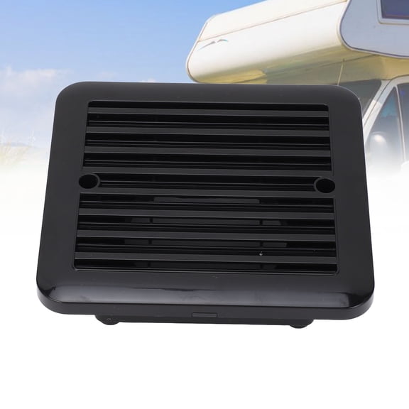 Elowen RV Air Vent Louver RV Side Vent Grille, RV Side Exhaust Vent 140 X 130mm Easy Install for Campers Yacht Bathroom Kitchen