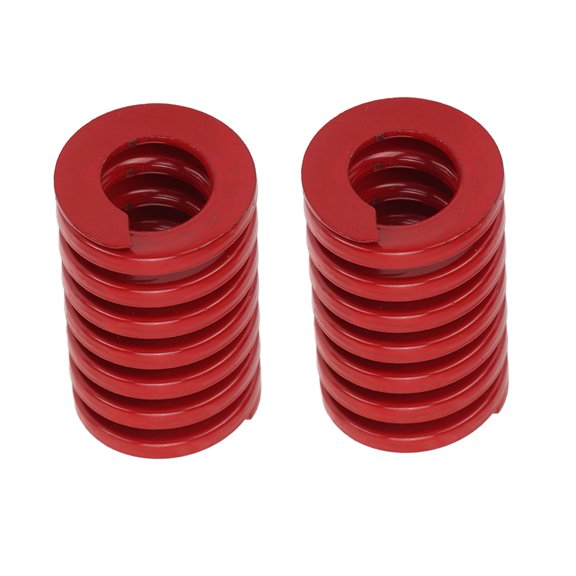 Elowen Rear Trunk Tailgate Strut Die Springs Tailgate Spiral Stamping Spring, Trunk Strut Support Spring Red for Car