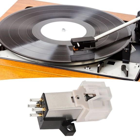 Elowen Record Player Turntable Needle Replacement, Record Player Needle Universal High Accuracy for Record Player for Turntable