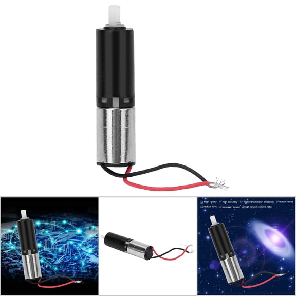 Elowen Reduction Motor 6mm Mini Micro Planetary Reduction Reducer Gear Motor DC3V Motor for Robotics Assembly