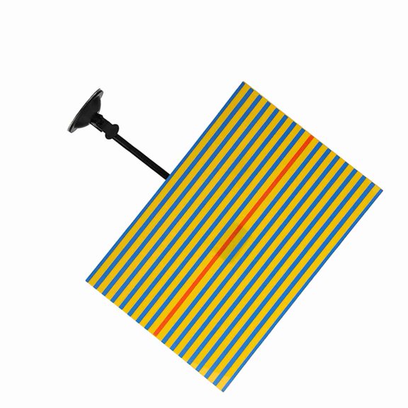 Elowen Reflector Board Dent Repair Tool, Reflects Dents, Yellow and Blue Line Board For Automotive Dent Removal with Strong Suction Cup Base, Suitable for Hail Damage Repair