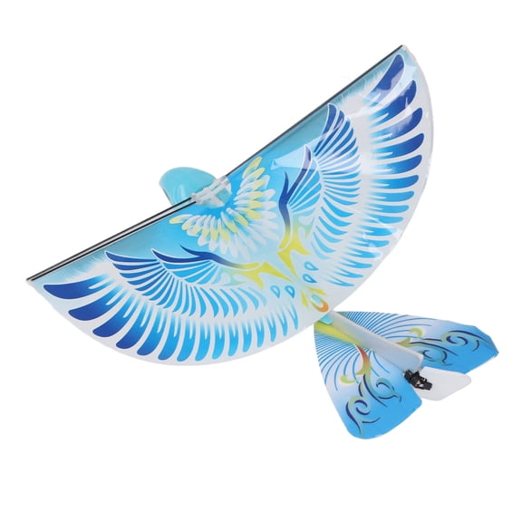 Elowen Remote Control BirdFlapping Wings Bird, 2.4GHz Flying RC Bird Toy for Indoor Blue