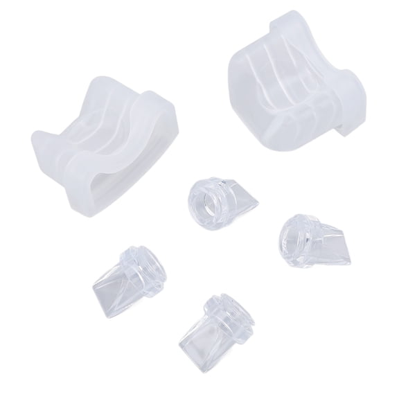 Elowen Replacement Duckbill Valves Diaphragm Breastfeeding Pump Duckbill Valves, Food Grade Silicone Duckbill Valves Diaphragm for S21