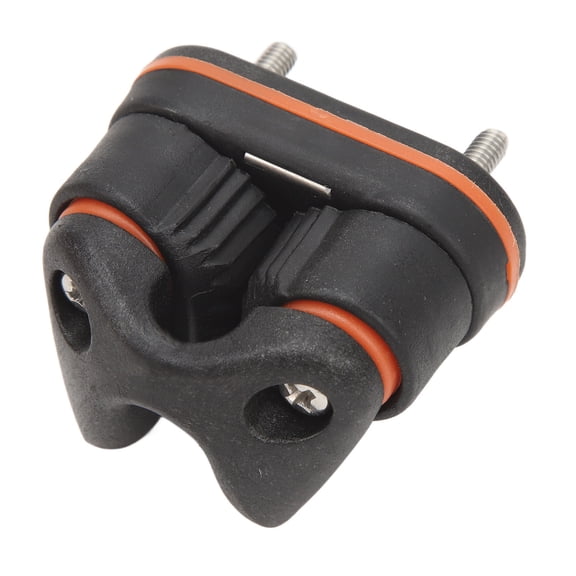 Elowen Rope Cleats Progressive Tooth Design Boat Cam Cleat, Ball Bearing Cam Splint Ring Cable Loop Rope Cleat for Boats, with Flared Entry, 66lbs Load, Built to Last