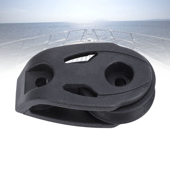 Elowen Sailboat Pulley Block Slide Rail Anchor Trolley Kit, Kayak Pulley Block 2 Packs for Sailboats