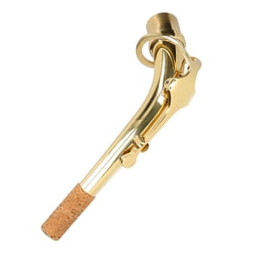 Elowen Sax neck Alto Saxophone Neck Brass Bend Neck Sax Replacement Part Sax Accessory for Musicians