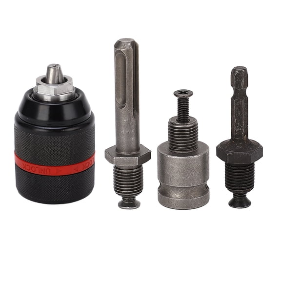 Elowen Self Tighten Drill Chuck SELF TIGHTENING DRILL CHUCK KEYLESS FOR VARIOUS BITS 2-13MM CLAMPING RANGE