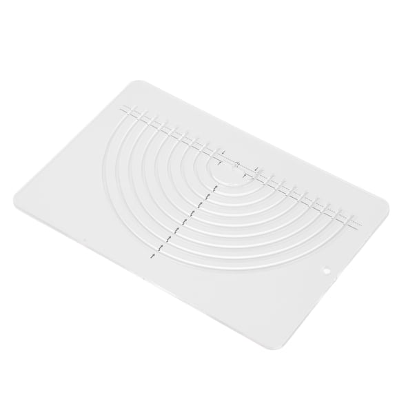 Elowen Sewing Ruler Circle Quilting Ruler, Quilting Ruler Premium Acrylic for Sewing for Cutting for Drawing