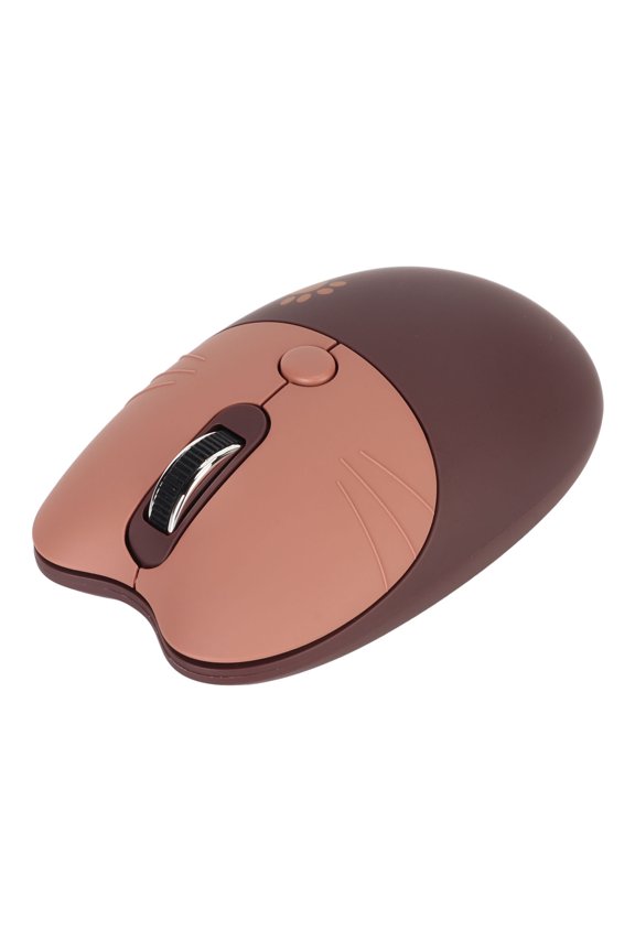 Silent Cute Mouse Cute Cat Mouse Mute 2.4G USB Receiver Portable 3 Levels DPI Mouse for Laptop Kids Women Office