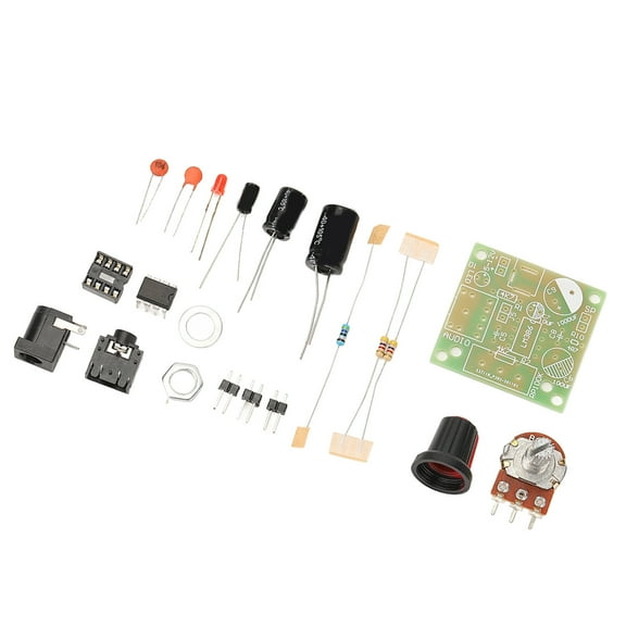 Elowen Smart Electronic DIY Kit Amp Module, LM386 Amplifier Kit DIY with Speaker for Musical Projects