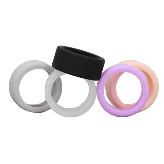 Elowen Smart ProtectorSmart Ring Protective Cover, Smart Ring Cover Anti Scratch 5pcs for Working Out M for Size 11 12 13
