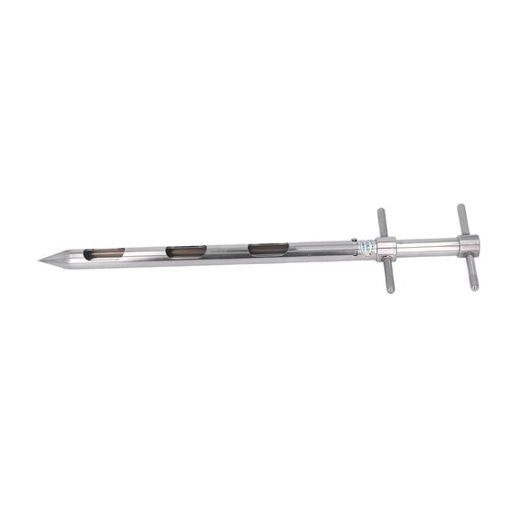 Elowen Soil Sampler Probe Soil Sampler Probe, Rust Proof 304 Stainless Steel Precise and Accurate Soil Sampling Tube Rotation Handle Easy To Clean for Food Industry