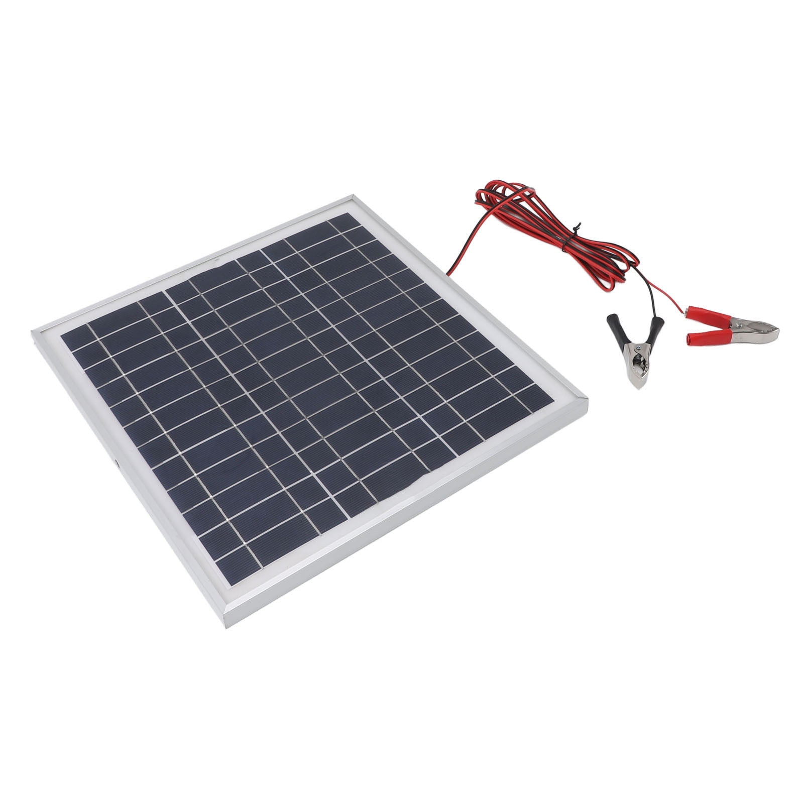 Elowen Solar Panel with Battery Clip Portable Solar Panel, 50W Solar Panel for Camping