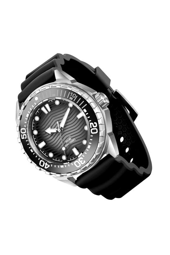Solar Powered WatchSolar Powered Quartz Dive Watch, Night Glow, 300M Rainproof Silicone Strap with Luminous Strap for Men Women, Diving Enthusiasts