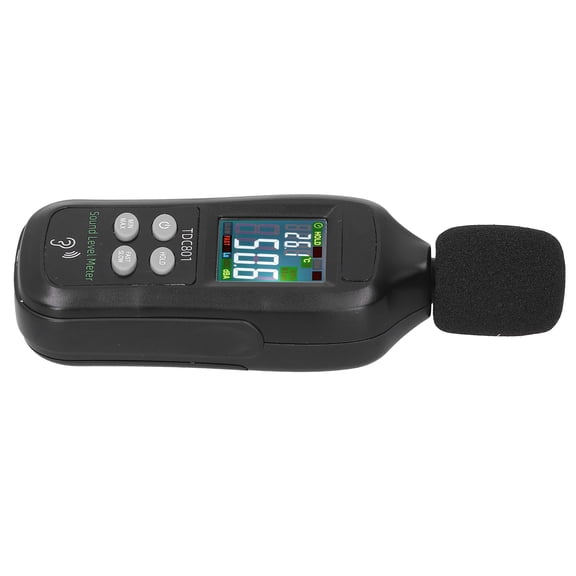 Elowen Sound Meter Noise TDC801 Noise Decibel Tester LCD Display Digital Sound Level Meter Monitor 35dB-135dB