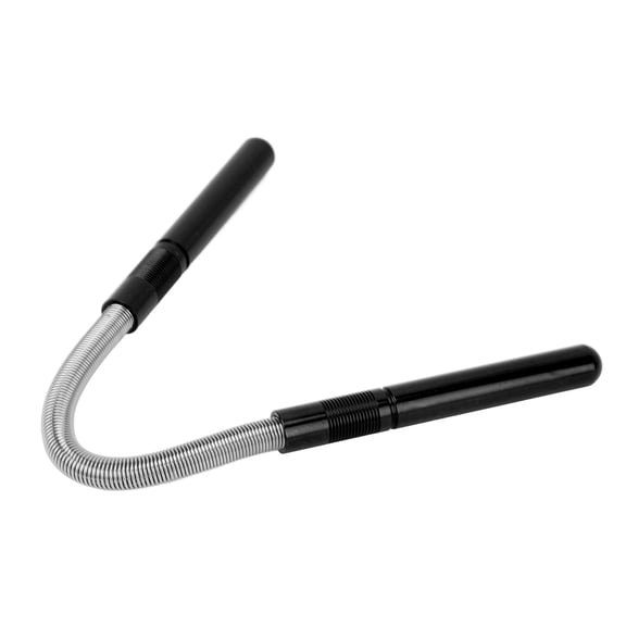 Elowen Spring Threading Tool Spring Bend Epilator, Naturally Remove Portable Useful Spring Facial Hair Epilator for Woman for Home Black