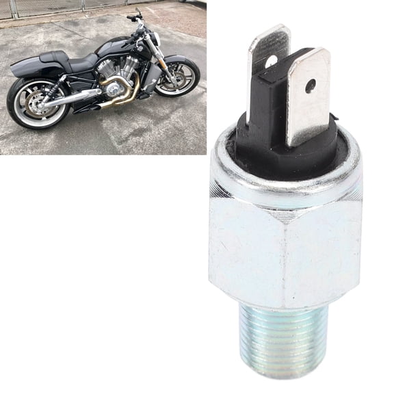 Elowen Stop Brake Light Brake Light Switch, 72023 51D Hydraulic Stoplight Switch Robust Construction for Touring FXD FXDWG FXST FLST XL