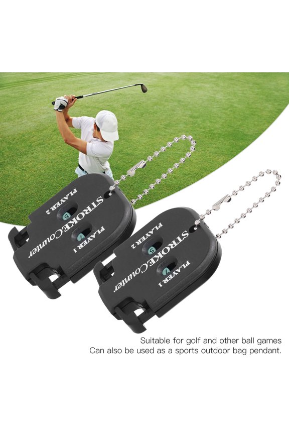 Stroke Counter2pcs Portable Score Counter Mini Stroke Shot Score Counter With Key Chain