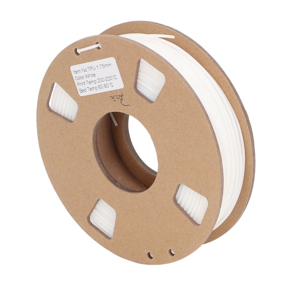 Elowen TPU Filament 1.75mm3D Printer Filament, Stable Easy To Print 1.75mm TPU Filament Widely High Elasticity High Accuracy for Plugs for Keychain Cases